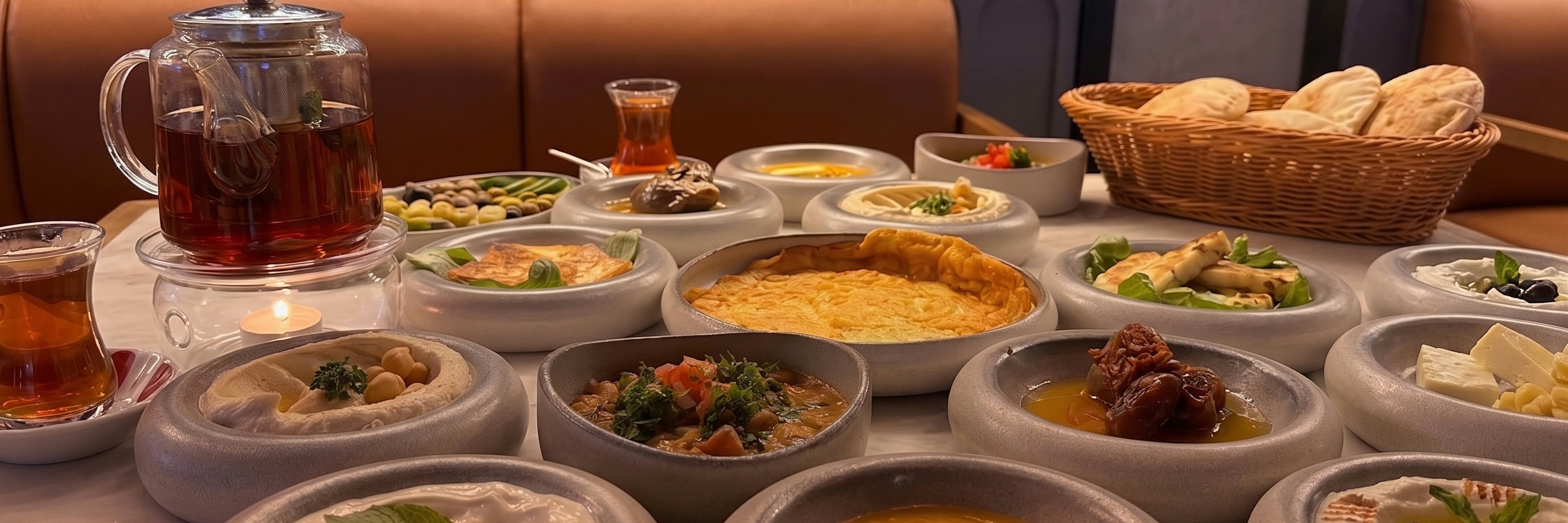 Authentic Lebanese Breakfast